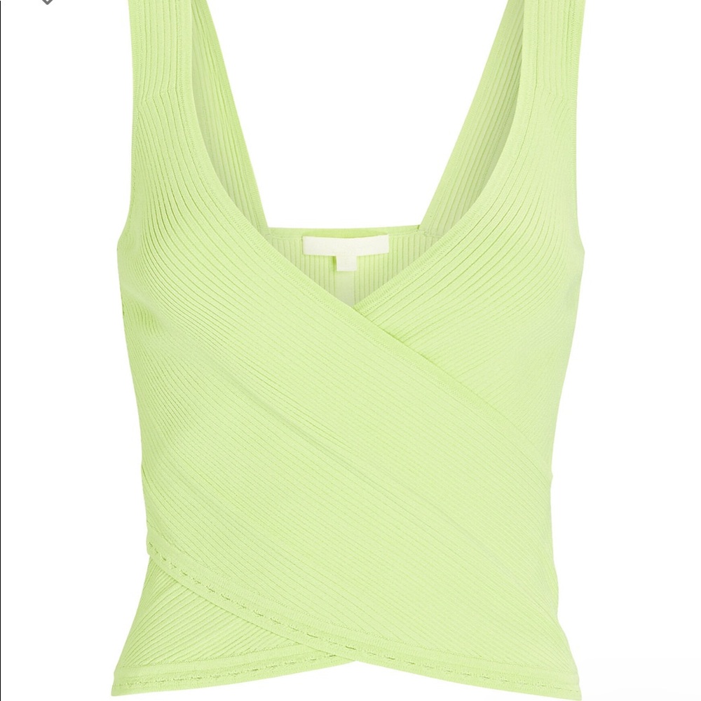 Intermix / Johnathan Simkha Pear Wrap Tank